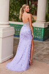 Nox Anabel G1663 Beaded Tulle Embellished Strapless Dress