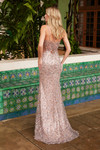 Nox Anabel C1609 Beaded Tulle Sweetheart Neckline Prom Gown