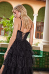 Nox Anabel Y1544 Sequin Embellished Sweetheart Neck Dress