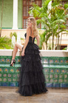 Nox Anabel Y1544 Sequin Embellished Sweetheart Neck Dress