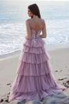 Nox Anabel Y1544 Sequin Embellished Sweetheart Neck Dress