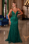 Nox Anabel C1632 Applique Tulle Sweetheart Neck Fitted Gown