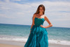 Nox Anabel A1591 Layered Glitter Tulle Strapless Prom Dress