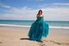 Nox Anabel A1591 Layered Glitter Tulle Strapless Prom Dress