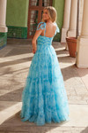 Nox Anabel T1501 Chiffon Sweetheart Neck A-line Prom Dress