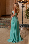 Nox Anabel C1617 Chiffon Sweetheart Neck Strapless Dress