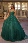 Nox Anabel H1271 Sequin Glitter Tulle Scoop Neck Ball Gown