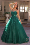 Nox Anabel H1464 Sequin Scoop Neckline Sleeveless Ball Gown
