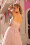 Nox Anabel T1326 Tulle Sweetheart Neck Strapless Prom Gown