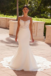 Nox Anabel JW1036L Embroidered Sweetheart Neck Wedding Gown