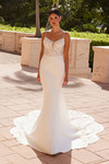 Nox Anabel JW1036L Embroidered Sweetheart Neck Wedding Gown