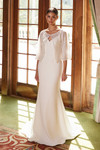 Nox Anabel JW1030 Sweetheart Neck Sequin Jacket Wedding Gown