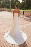 Nox Anabel JW1031 Straight Neckline Strapless Wedding Dress