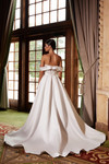 Nox Anabel JE1016 Satin Off-shoulder Sweetheart Wedding Gown