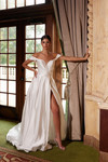Nox Anabel JE1016 Satin Off-shoulder Sweetheart Wedding Gown