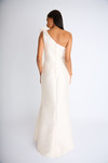 Bari Jay 2603 Mikado One-shoulder Trumpet Bridesmaid Gown