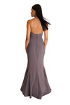 Bari Jay 2624 Stretch Crepe Scoop Strapless Bridesmaid Gown