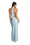 Bari Jay 2617 Lux Stretch Criss-Cross Neck Bridesmaid Gown