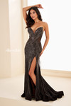 Ellie Wilde by Mon Cheri EW37008 V-Neck Strapless Long Dress
