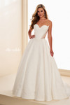 Ellie Wilde by Mon Cheri EW37080 Jaquard Strapless Ball Gown