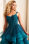 Ellie Wilde by Mon Cheri EW37128 Lace Glitter Tulle Gown