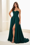 Ellie Wilde by Mon Cheri EW37213 Satin Strapless Long Dress