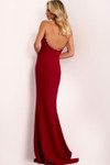 Jovani 44184 Stretch Crepe Crystal Embellishments Long Gown