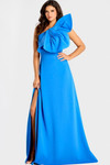 Jovani 47826 One-Shoulder Asymmetric Neck Evening Gown