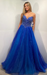 Jovani 47197 Beaded Sweetheart Neck Strapless Evening Dress