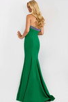 Jovani 44895 Jeweled Neckline Strapless Fitted Evening Gown