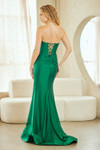 Amelia Couture 7081 Jersey Stretchy Knit Strapless Prom Gown