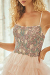 Amelia Couture SU096 Beaded Ruffled Tulle Layers Prom Gown