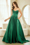 Amelia Couture 5080 Sweetheart Neck Strapless Long Dress