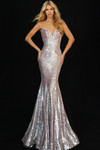 Jovani 44467 Sequin Sweetheart Neck Strapless Prom Dress