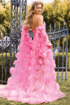 Jovani 47424 Satin Tulle Sweetheart Neck Strapless Dress