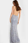 Jovani 49225 Sequined Mesh Spaghetti Strap Sleeveless Gown