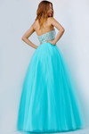 Jovani 52131 Tulle Embellished Sweetheart Strapless Ballgown