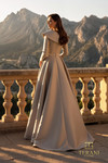 Terani Couture 261M6455 Mikado Off Shoulder Neckline Gown