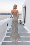 Terani Couture 261P6118 Lace Sweetheart Neck Sleeveless Gown