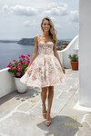 Terani Couture 261P6180 Lace Sweetheart Neck Short Ballgown