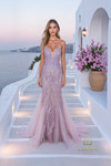 Terani Couture 261P6191 Beaded Tulle Sweetheart Long Gown