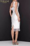 Terani Couture 2011C2003 Mikado One Shoulder Short Dress
