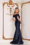 Terani Couture 2011M2159 Mikado Two Tone Off Shoulder Gown