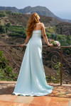 Terani Couture 2012P1288 Satin Straight Neck Strapless Gown