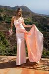 Terani Couture 241P2008 Matte Stretch Satin Strapless Dress