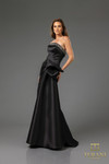 Terani Couture 252E5131 Stretch Mikado Strapless Long Dress