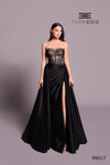 Tarik Ediz 99017 Embellished Sweetheart Neck Strapless Dress
