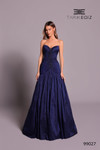 Tarik Ediz 99027 Beaded Sweetheart Neck Strapless Long Dress