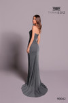 Tarik Ediz 99042 Semi-Sweetheart Neck Strapless Sheath Dress