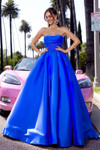 Portia and Scarlett PS25306 Satin Sweetheart Strapless Dress